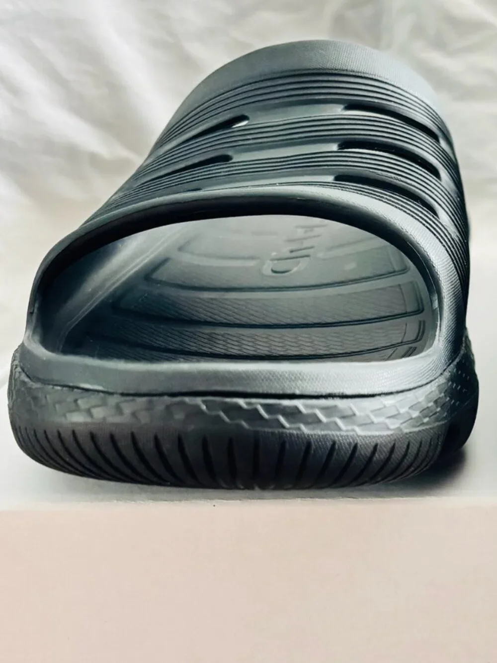 Cole Haan ZERØGRAND 360 Black Slide Sandals Men's Size 12 Comfort Recovery